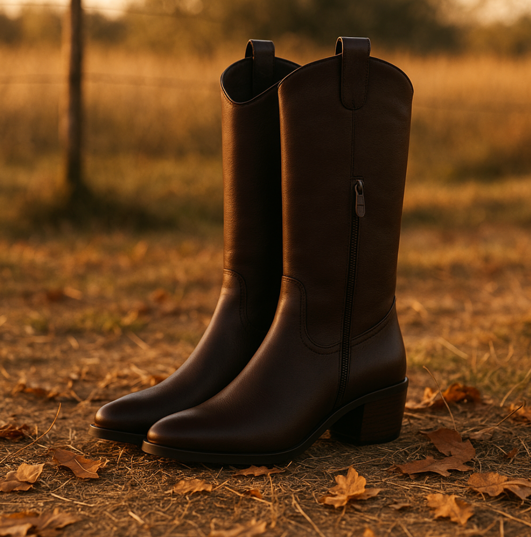 KANAYA BOOTS COFFEE BROWN