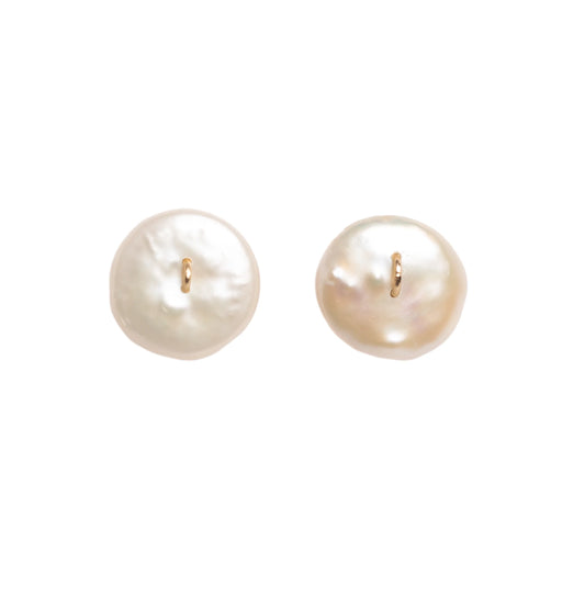 BUTTON EARRING