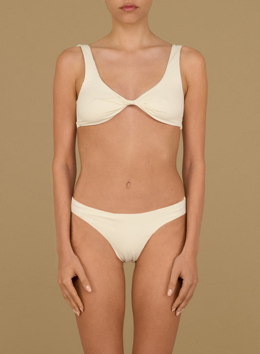 TWIST-FRONT BRALETTE BIKINI