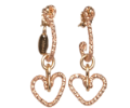 MAJO DANGLE EARRINGS HEART