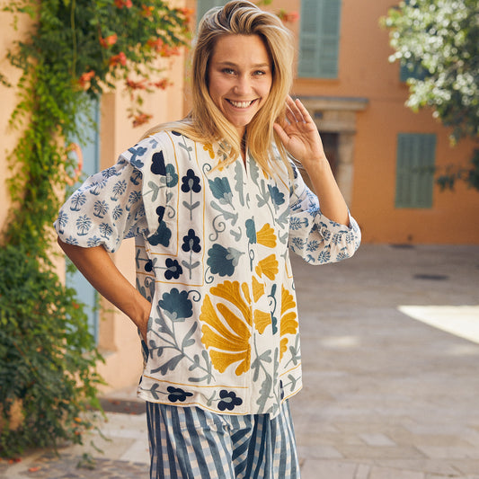 MAELLE SL JACKET EMBROIDERY S/M
