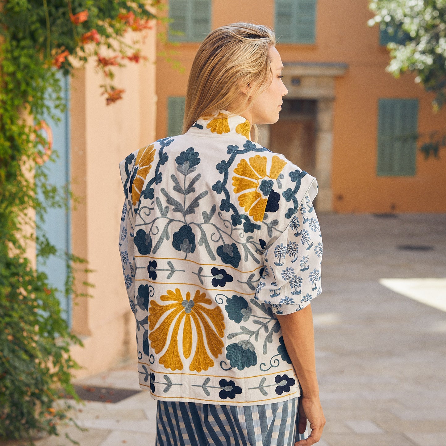 MAELLE SL JACKET EMBROIDERY S/M