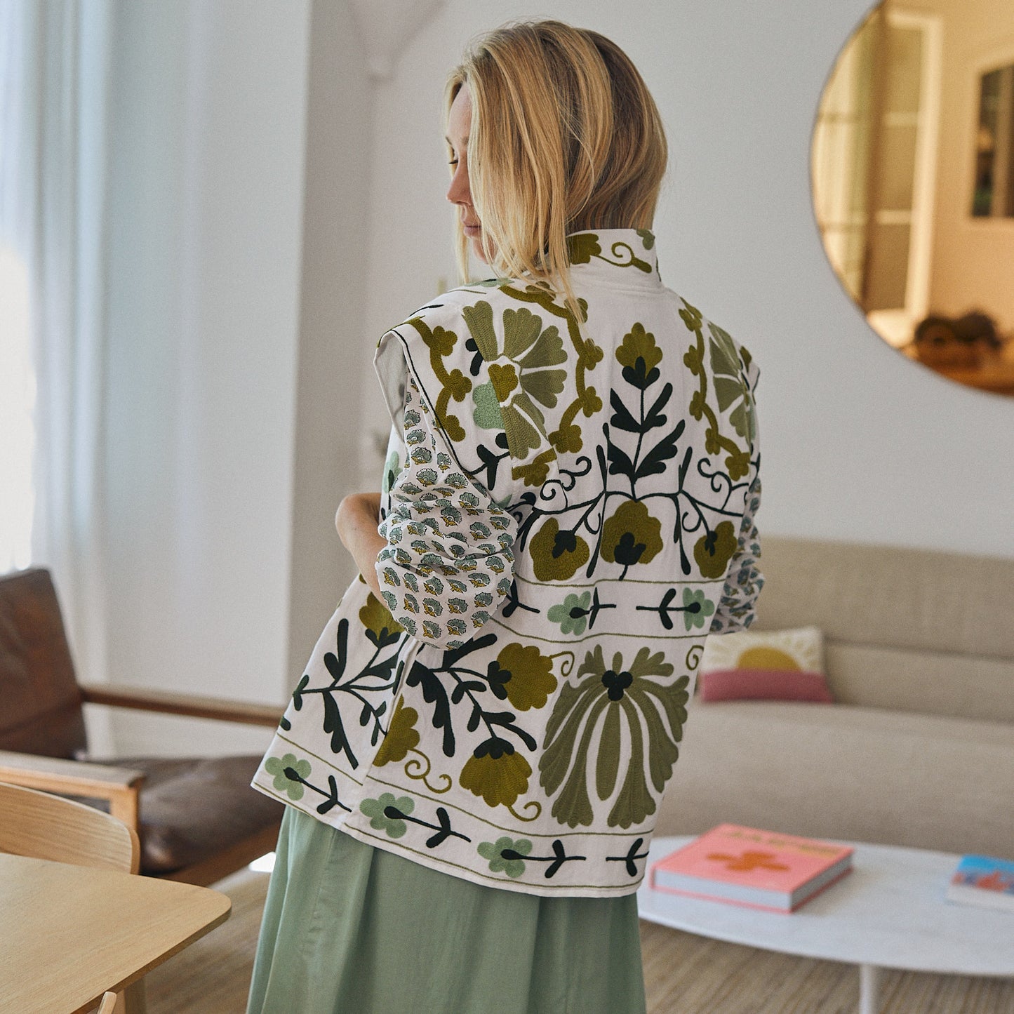MAELLE SL JACKET EMBROIDERY S/M