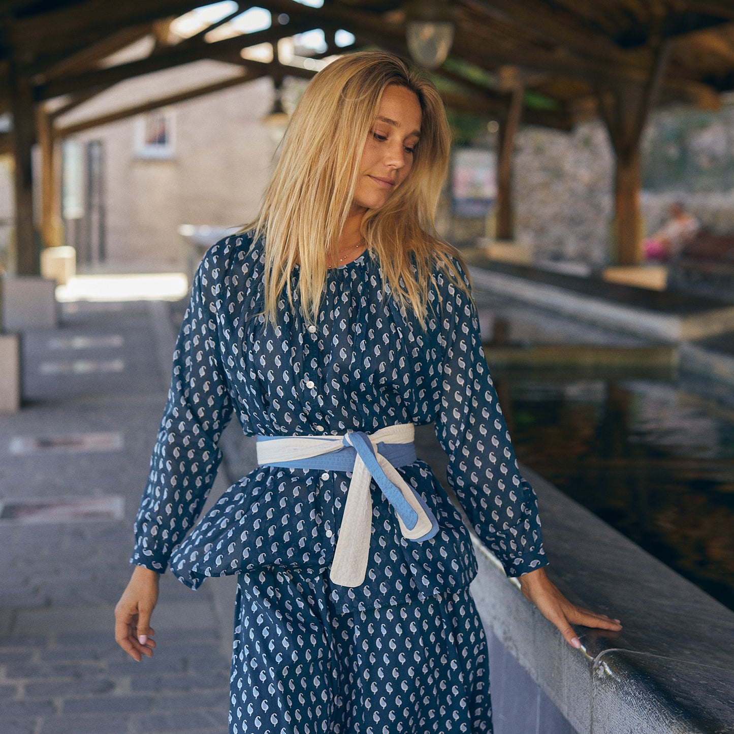 CHLOE SHIRT CIGALE BLUE