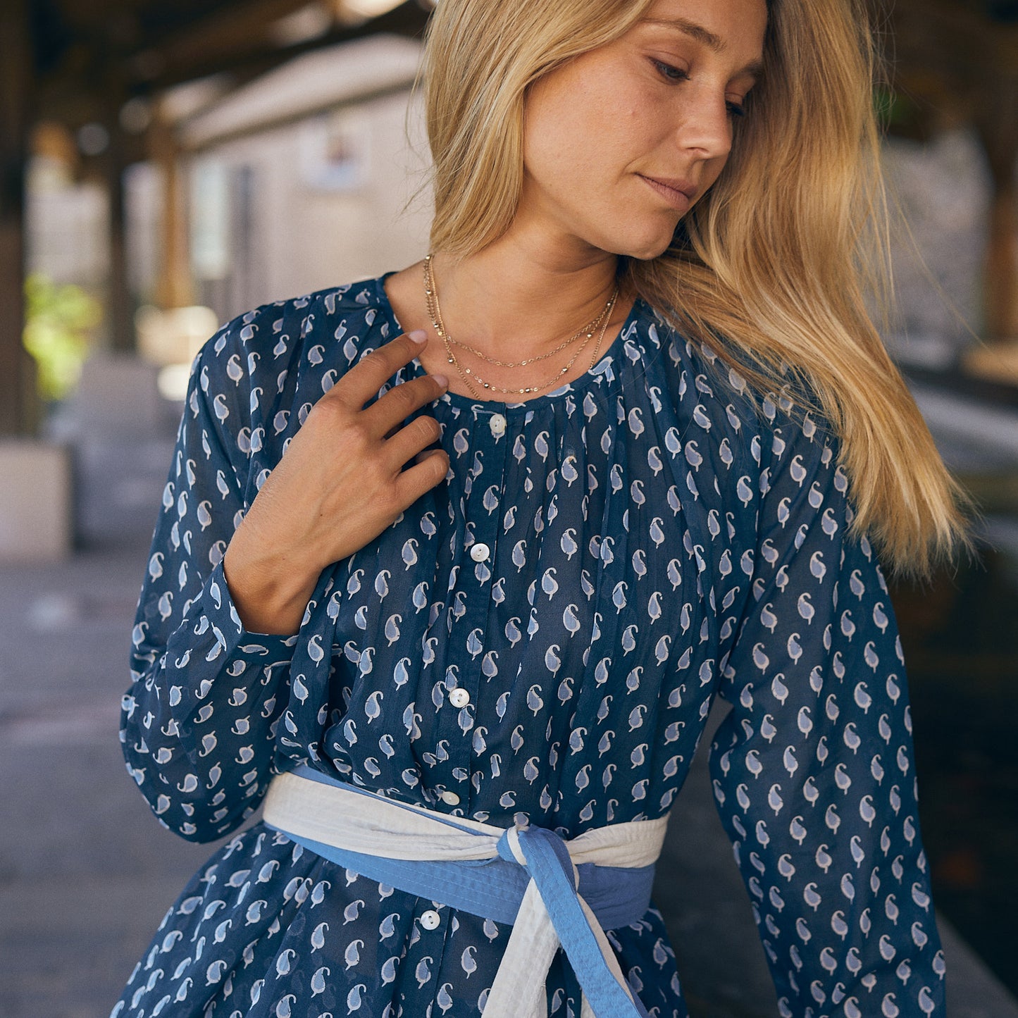 CHLOE SHIRT CIGALE BLUE