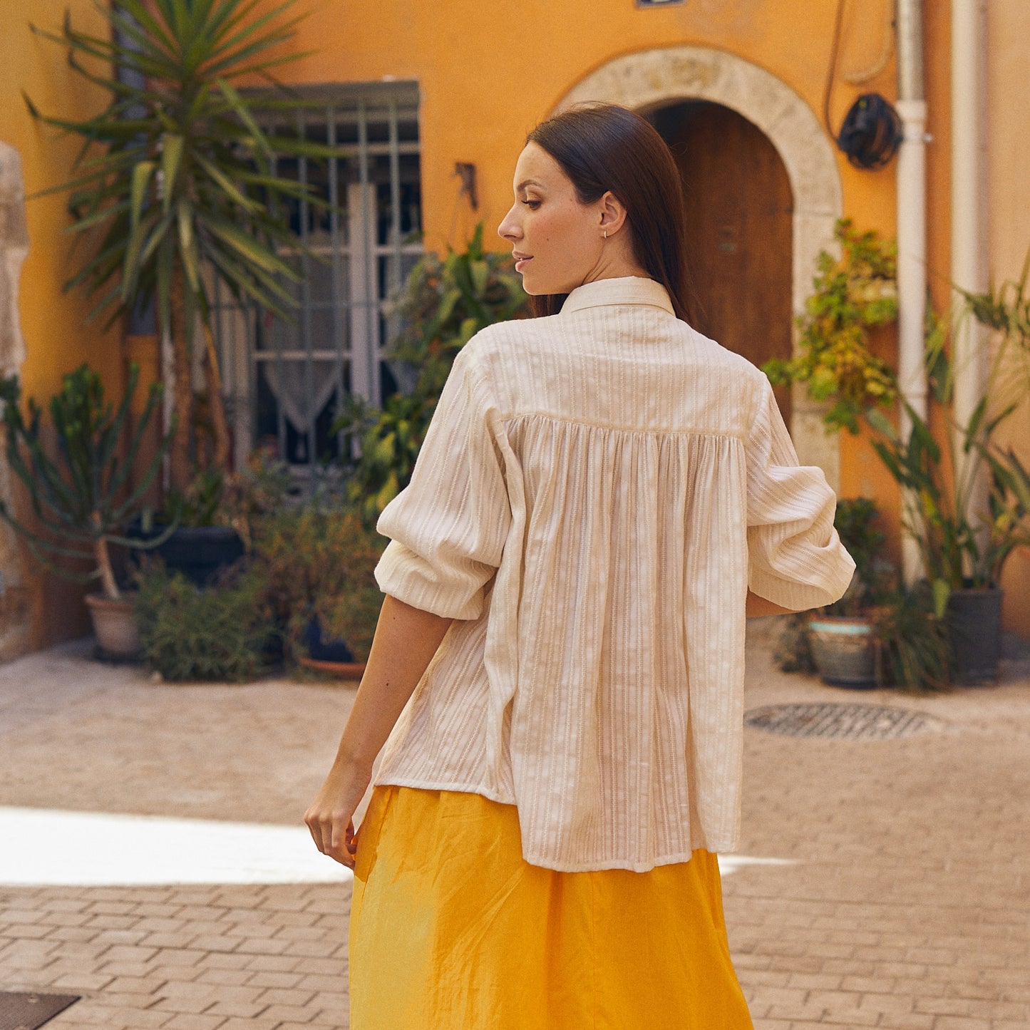 CERISE SHIRT SIMPLE COLOR S/M