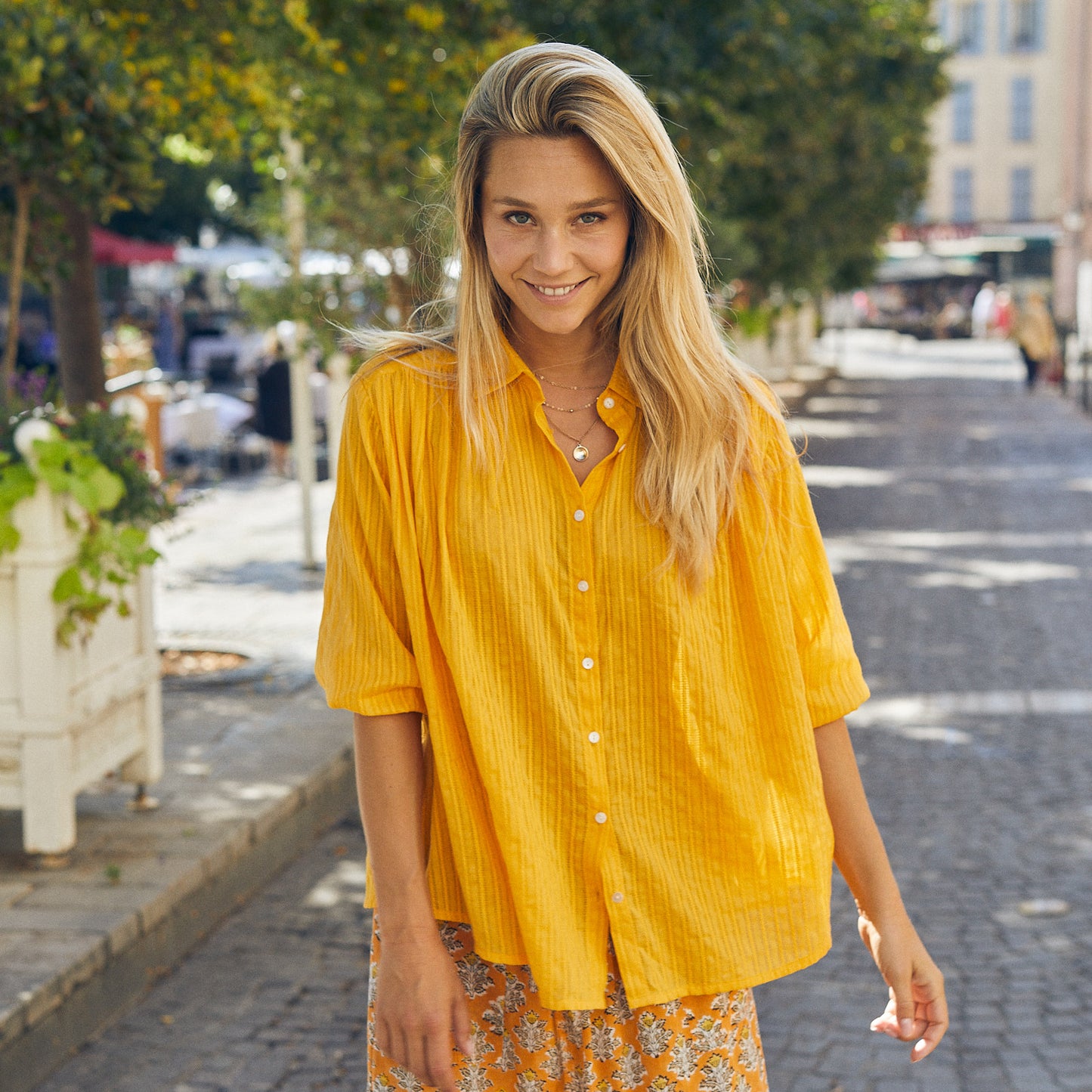 CERISE SHIRT SIMPLE COLOR S/M