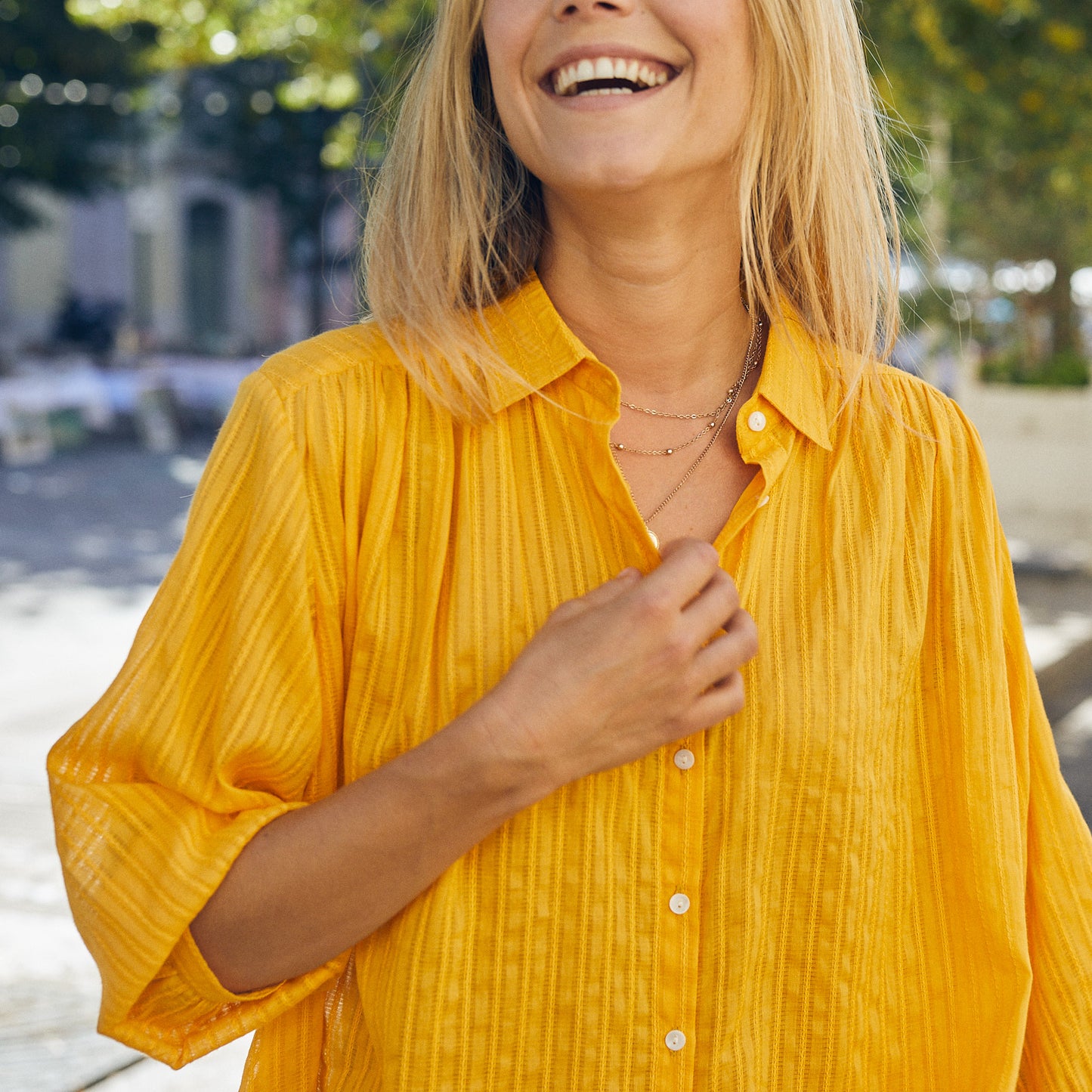 CERISE SHIRT SIMPLE COLOR S/M