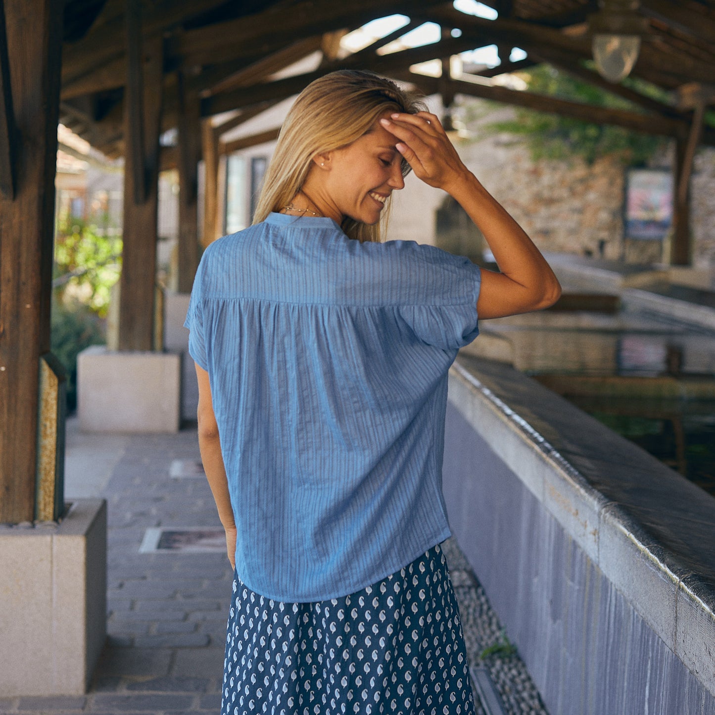 AZALE SHIRT SIMPLE COLOR