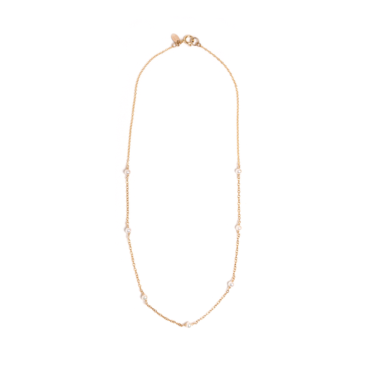 PERLAS MARGARITA NECKLACE 4MM