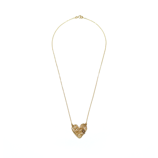 AURA AMOR NECKLACE - YELLOW GOLD