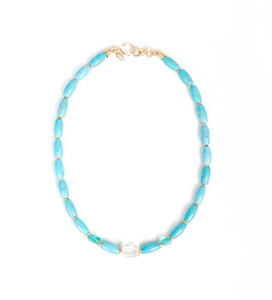 JACINTO NECKLACE BLUE