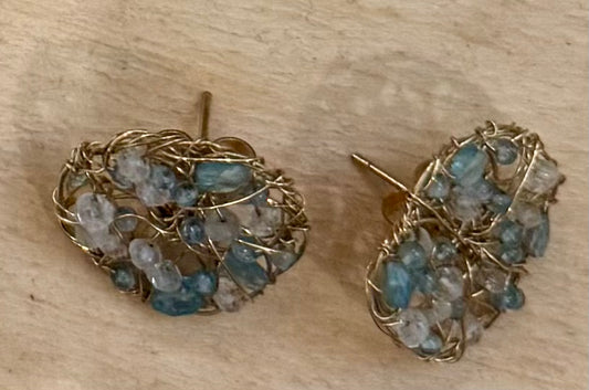 MAJO AURA STUD EARRINGS