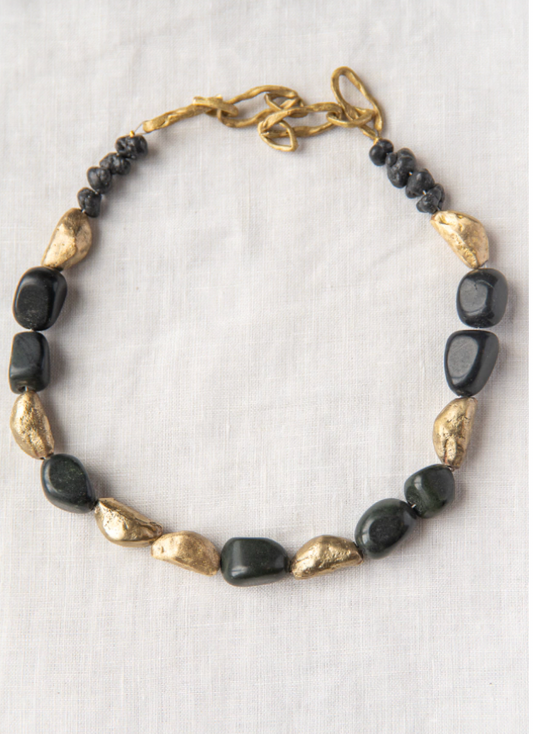 COLLAR NEGRO BRONCE