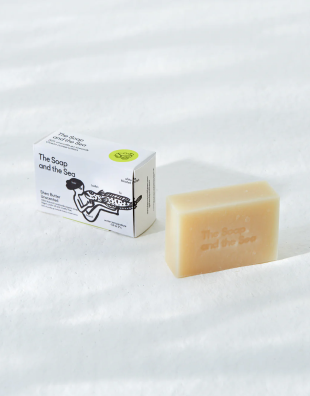 SHEA BUTTER UNSCENTED SOAP