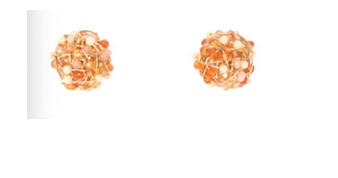 CLEMENTINA EARRINGS ORANGE