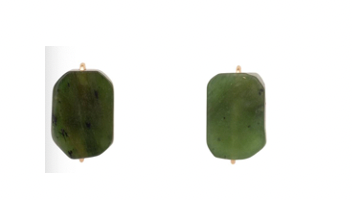 SOLITARIO EARRINGS JADE