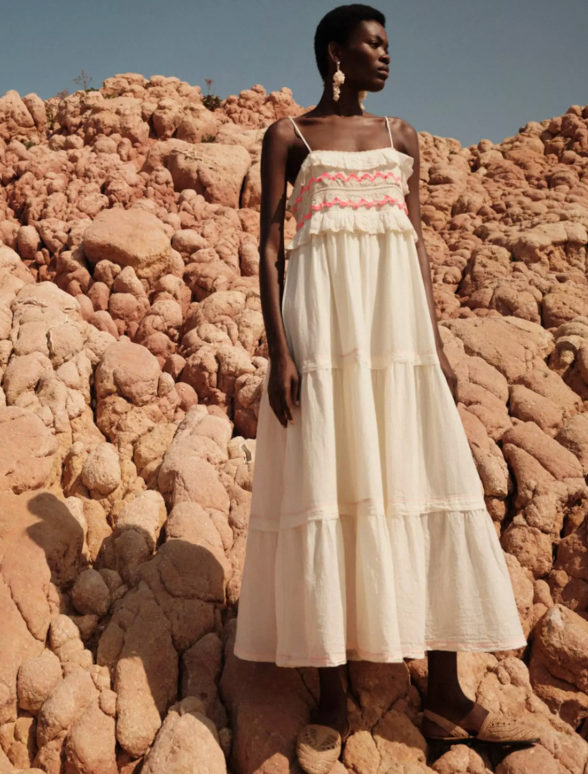 MERAGE OFF WHITE DRESS