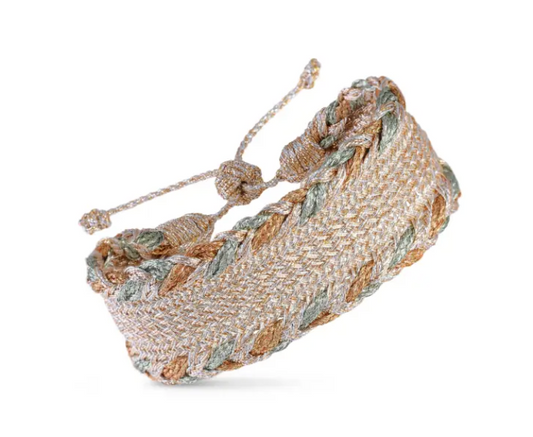 NALEA N°2 IN PEACH & SILVER ALMOND DESERT SUN