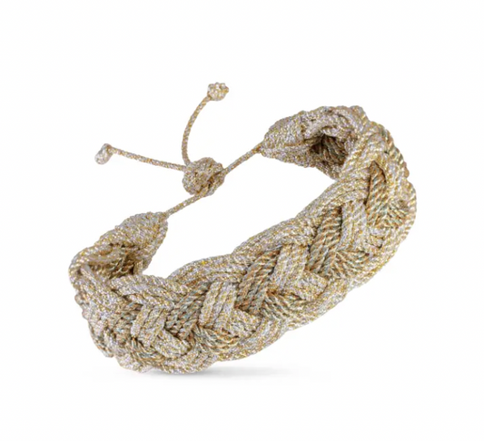 IFNI N°2 IN GOLD & SILVER ALMOND DESERT SUN