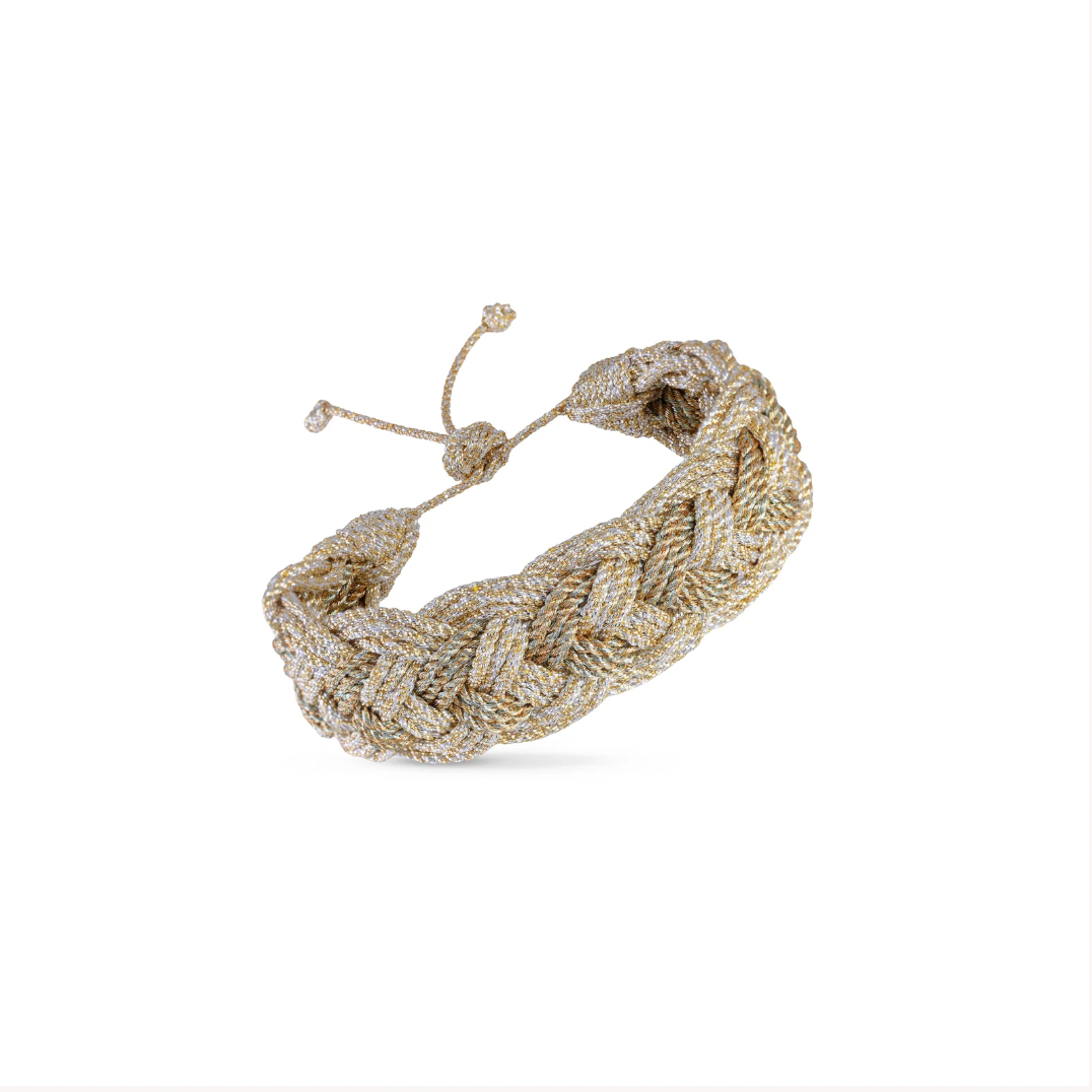 IFNI N°2 IN GOLD & SILVER ALMOND DESERT SUN