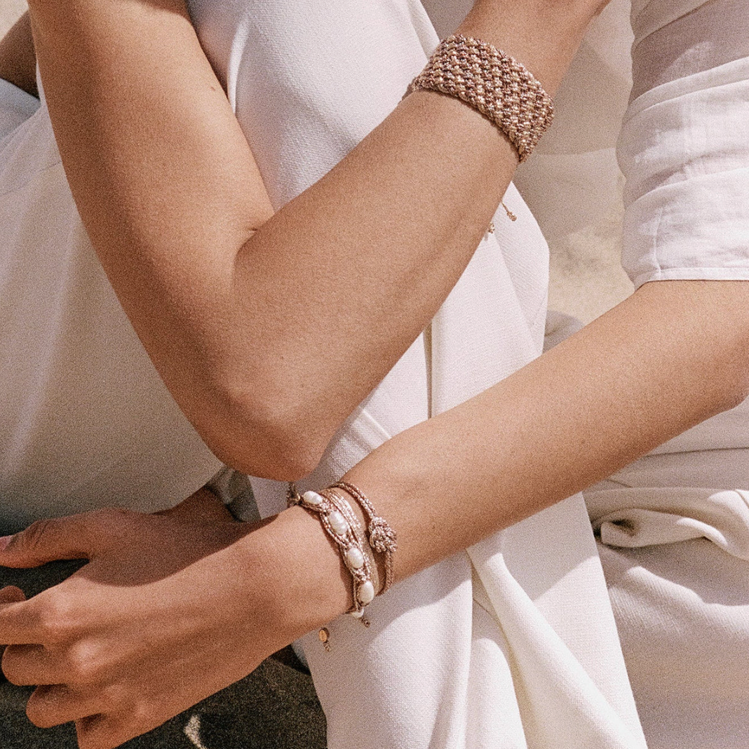 LILIA No1 IN ROSE GOLD SEAFOAM TOFFE