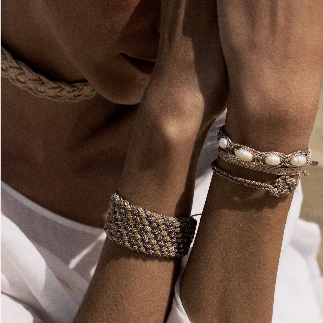 LILIA No1 IN ROSE GOLD SEAFOAM TOFFE