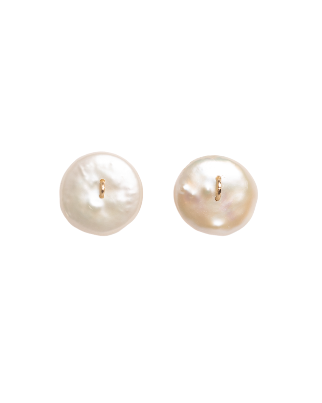 KLEIDIA EARRINGS (20mm) - Pearl